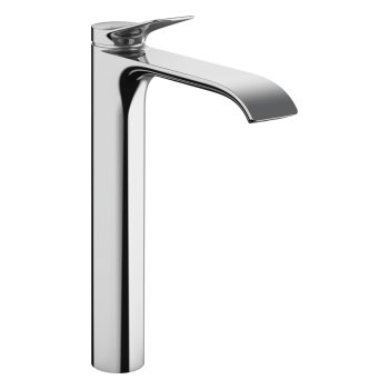 Смеситель для раковины Hansgrohe Vivenis 250, высокий излив, без донного клапана, хром